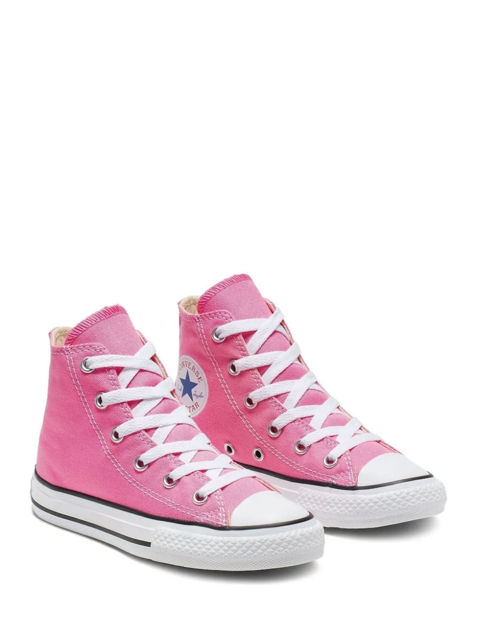 Converse Pink Chuck Taylor High Top Junior Trainers