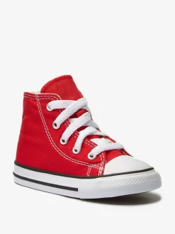 Converse Red Chuck Taylor All Star High Infant Trainers