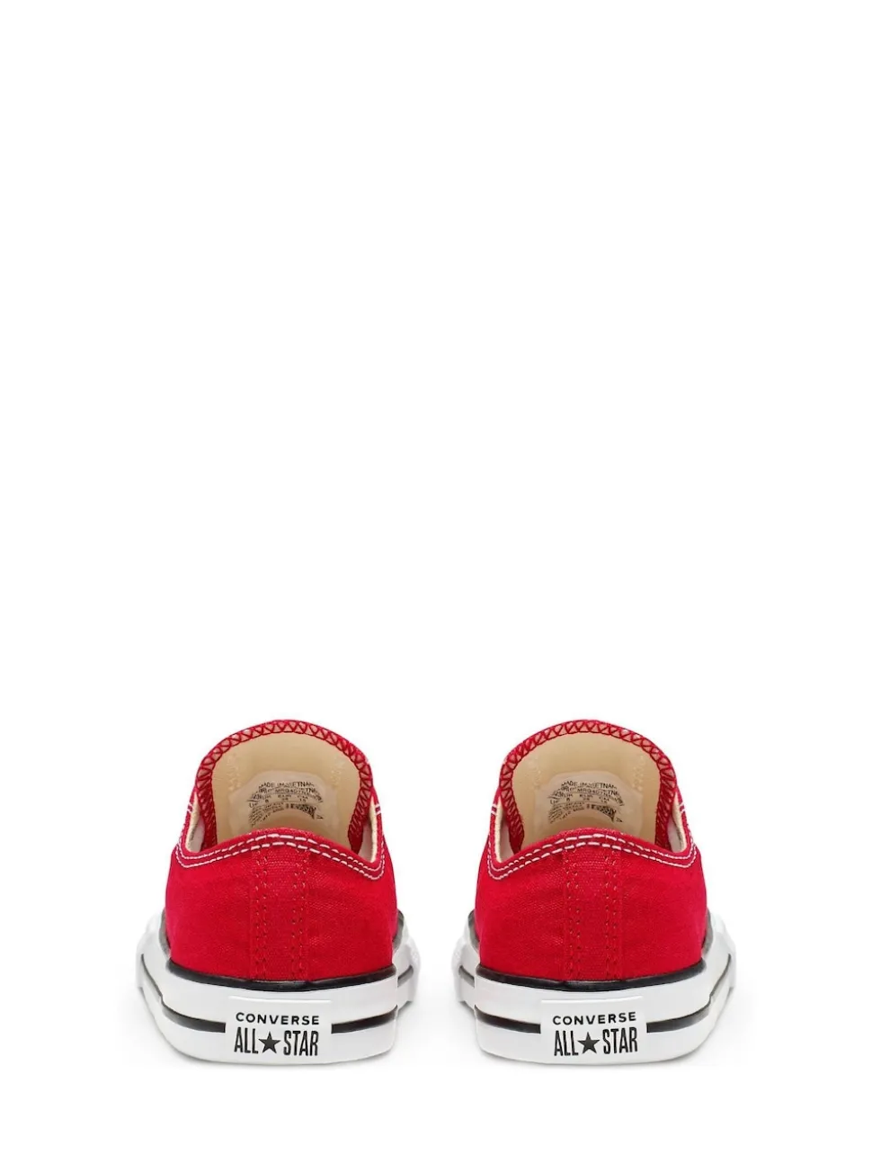Converse Red Chuck Taylor All Star Infant Low Trainers