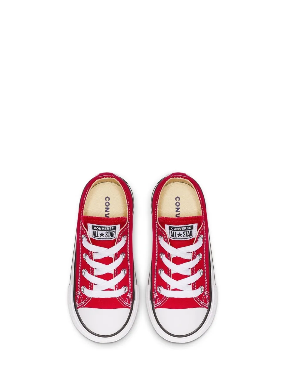 Converse Red Chuck Taylor All Star Infant Low Trainers