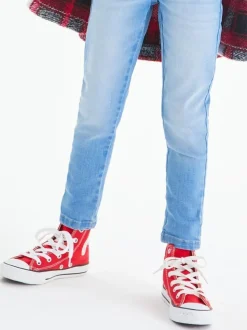 Converse Red Chuck Taylor All Star Ox Junior Trainers