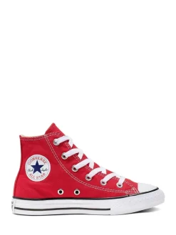 Converse Red Chuck Taylor High Top Junior Trainers