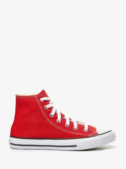 Converse Red Chuck Taylor High Top Junior Trainers