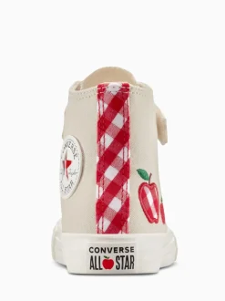 Converse Red Chuck Taylor Kid Apples Easy On Trainers