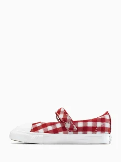 Converse Red Chuck Taylor Toddler Dainty Mary Jane Trainers