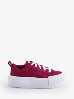 Converse Red Cruise Teen Low Trainers
