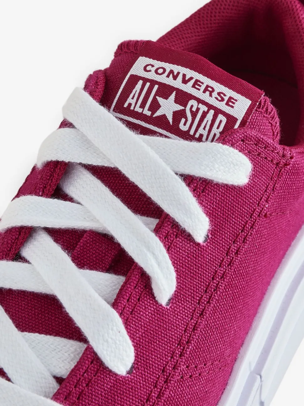 Converse Red Cruise Teen Low Trainers