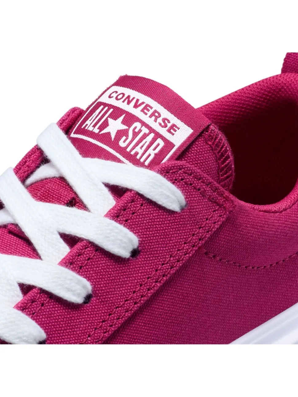 Converse Red Cruise Teen Low Trainers