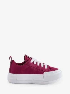 Converse Red Junior Chuck Taylor Cruise Ox Trainers