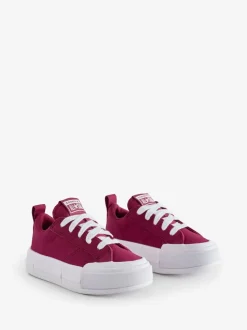Converse Red Junior Chuck Taylor Cruise Ox Trainers