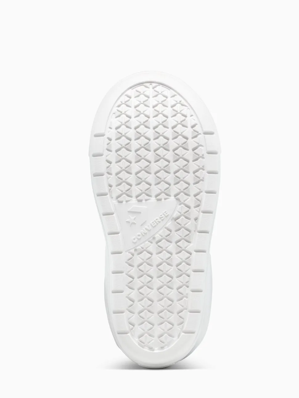 Converse Silver Chuck Taylor Kid Lift Trainers
