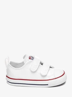 Converse White Chuck Ox 2V Infant Trainers