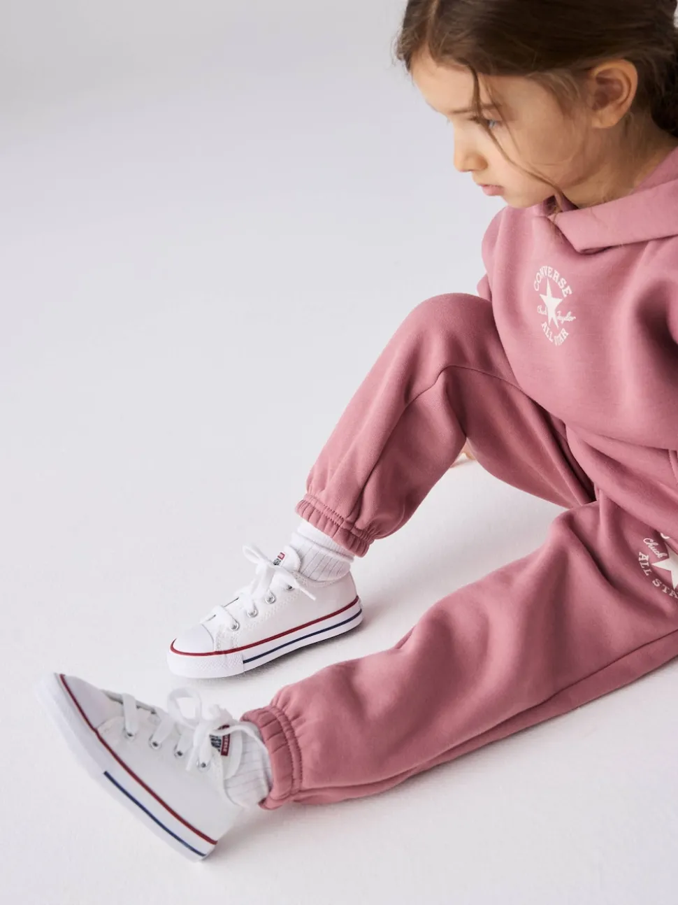 Converse White Chuck Taylor All Star Infant Low Trainers