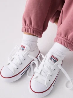 Converse White Chuck Taylor All Star Infant Low Trainers