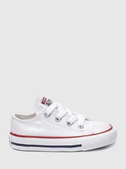 Converse White Chuck Taylor All Star Infant Low Trainers