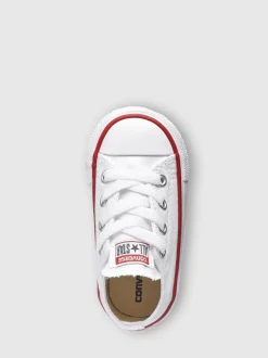 Converse White Chuck Taylor All Star Infant Low Trainers