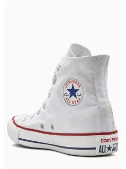 Converse White Chuck Taylor High Top Junior Trainers
