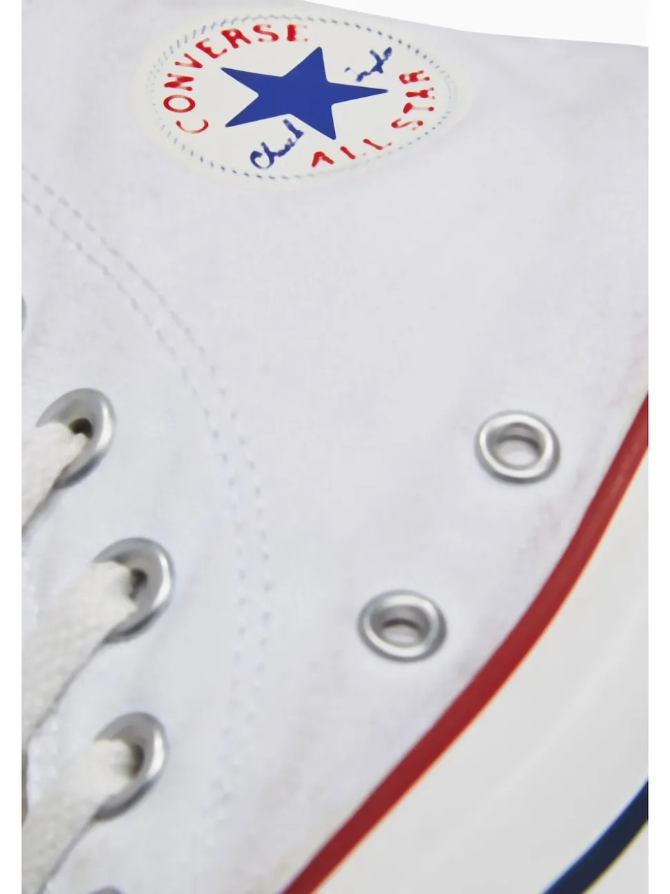 Converse White Chuck Taylor High Top Junior Trainers
