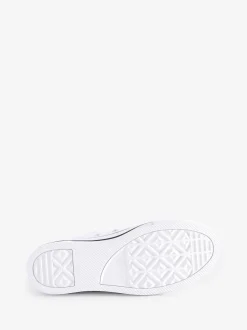 Converse White EVA Leather Lift Youth Trainers