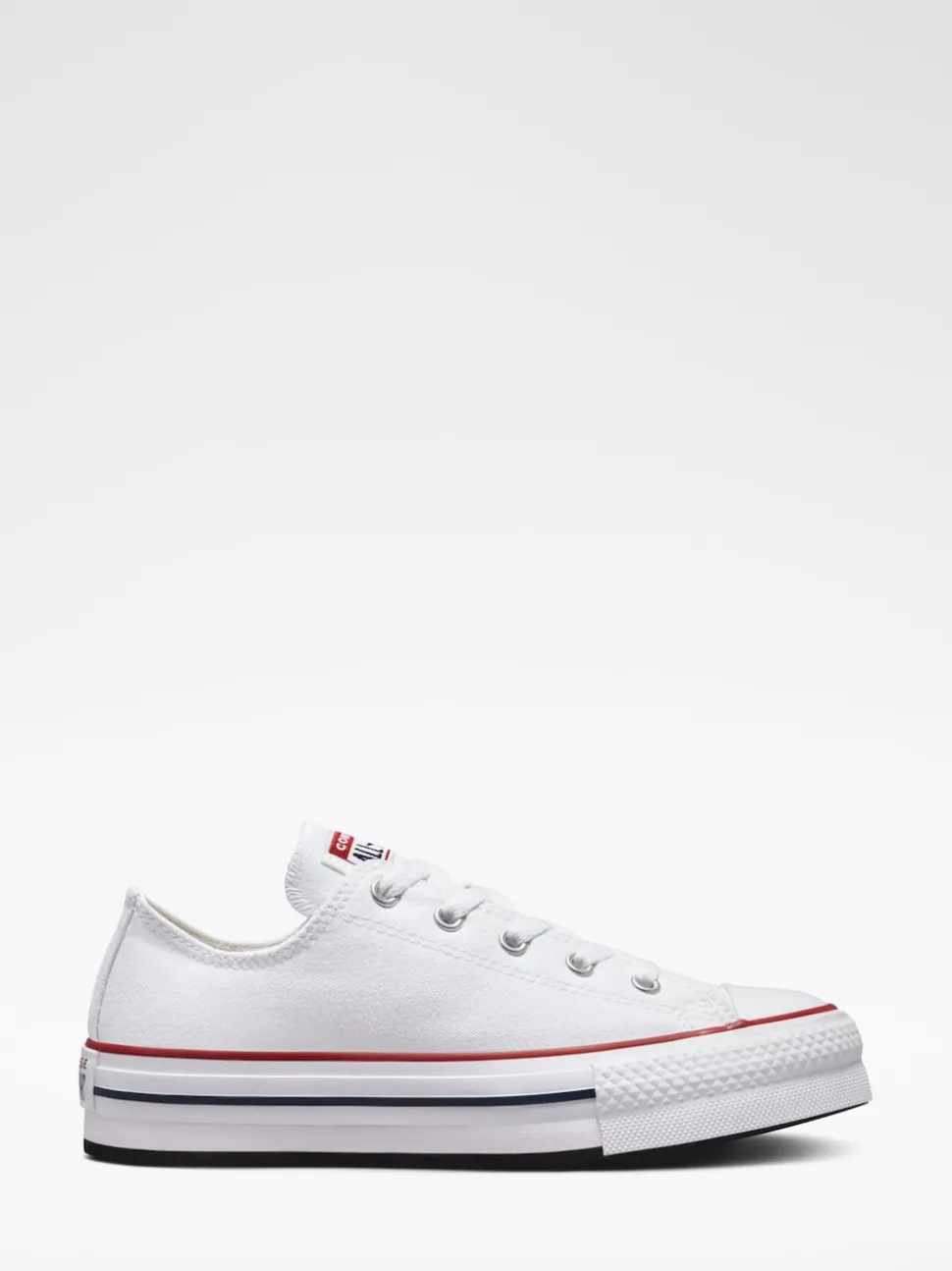 Converse White EVA Lift Chuck Ox Youth Trainers