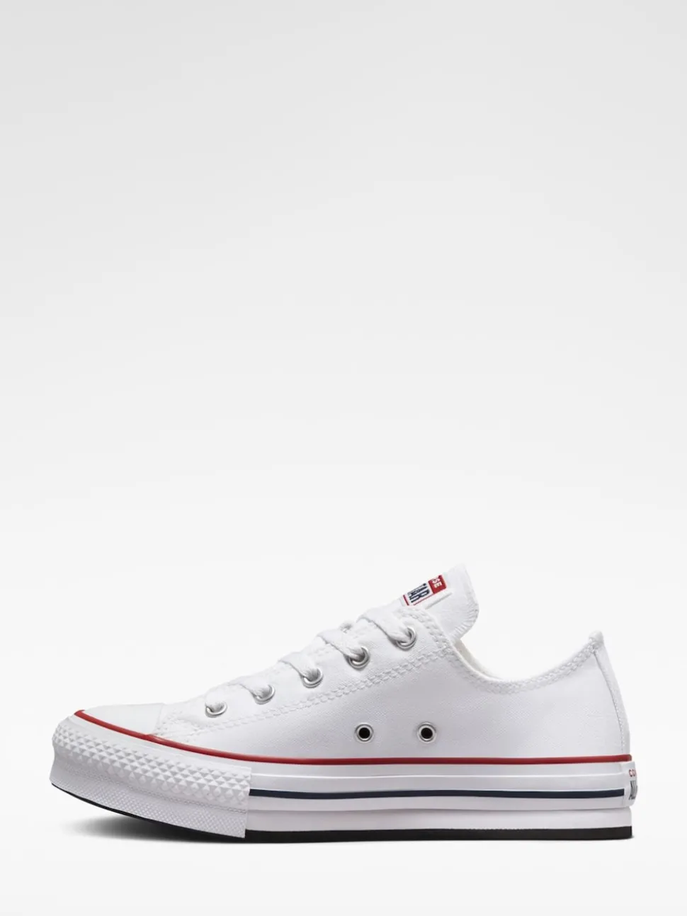 Converse White EVA Lift Chuck Ox Youth Trainers