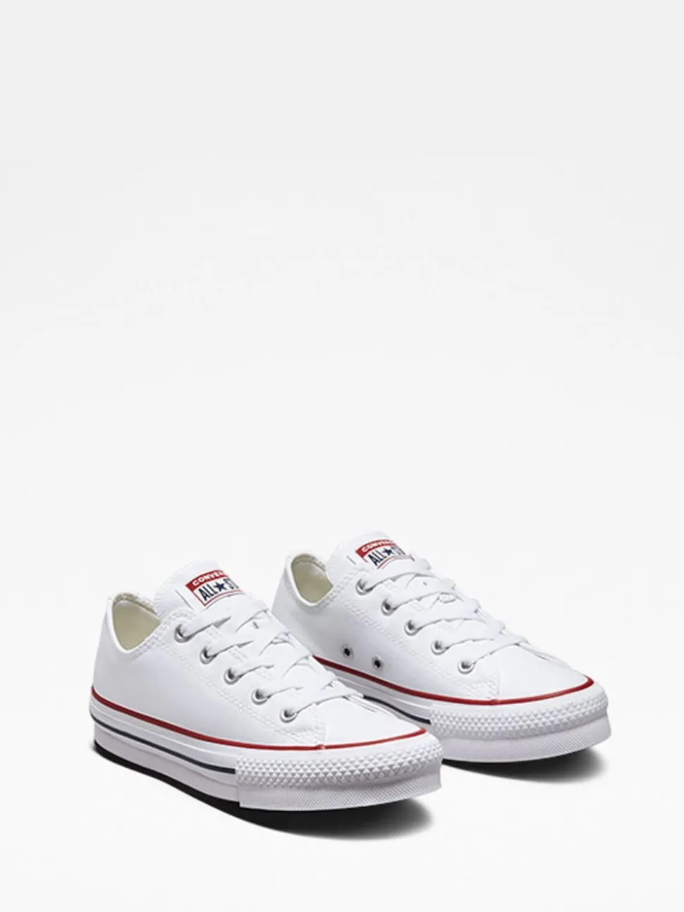 Converse White EVA Lift Chuck Ox Youth Trainers