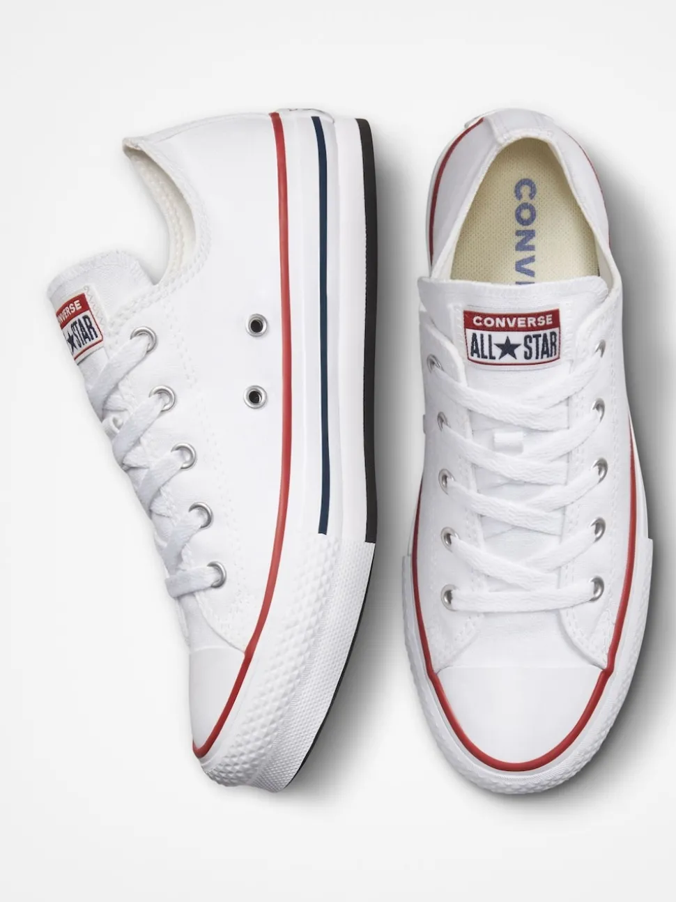 Converse White EVA Lift Chuck Ox Youth Trainers