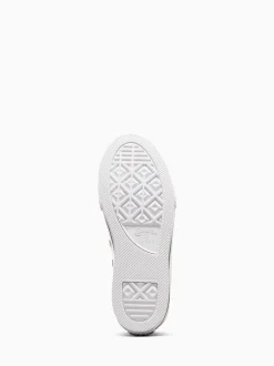 Converse White Junior All Star Eva Lift Leather Trainers