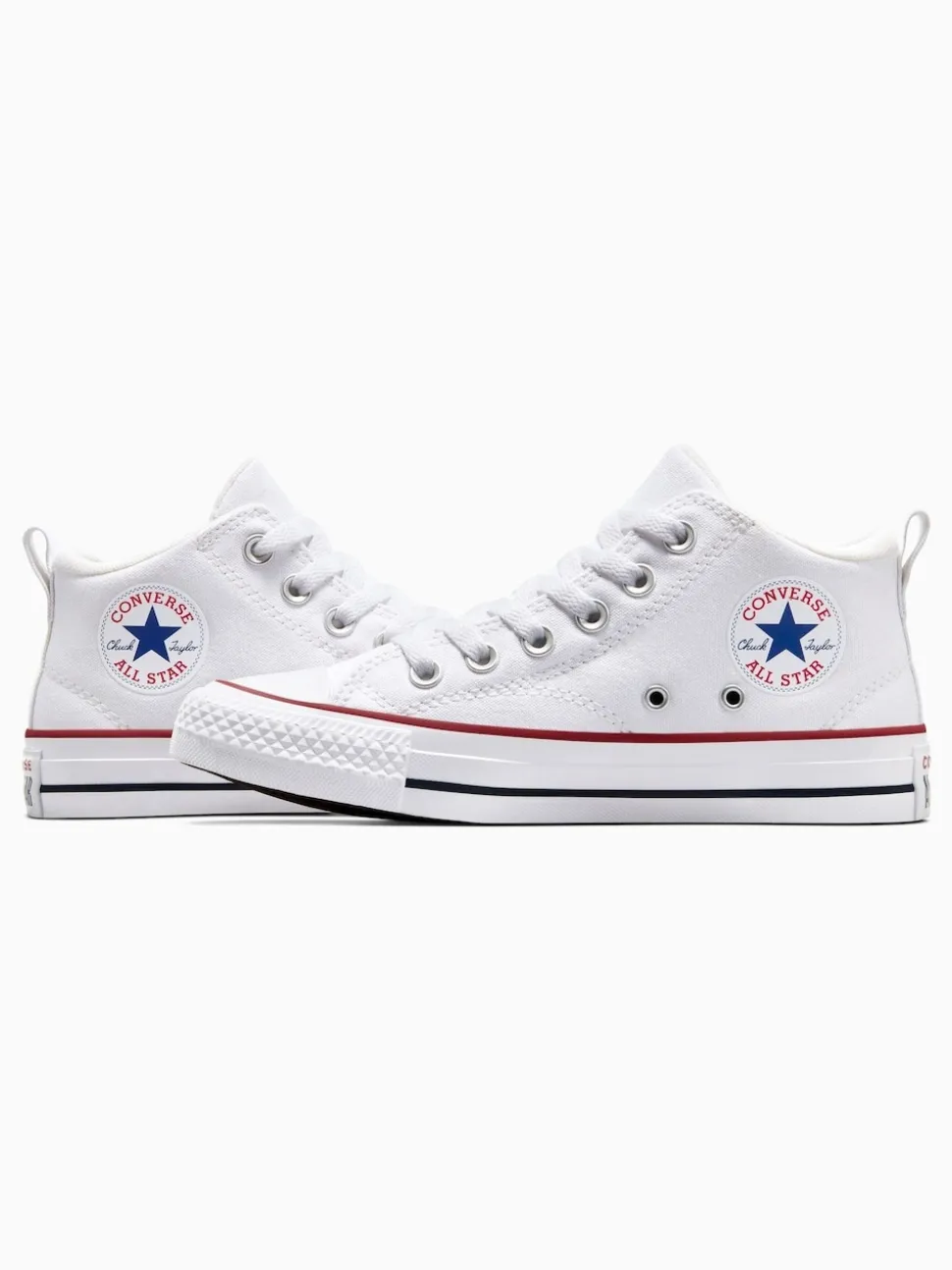 Converse White Malden Street Youth Trainers