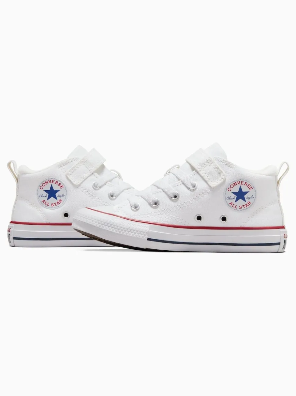 Converse White Malden Street Junior Trainers