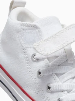 Converse White Malden Street Junior Trainers