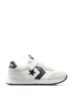Converse White Omega Kid Easy On Trainers