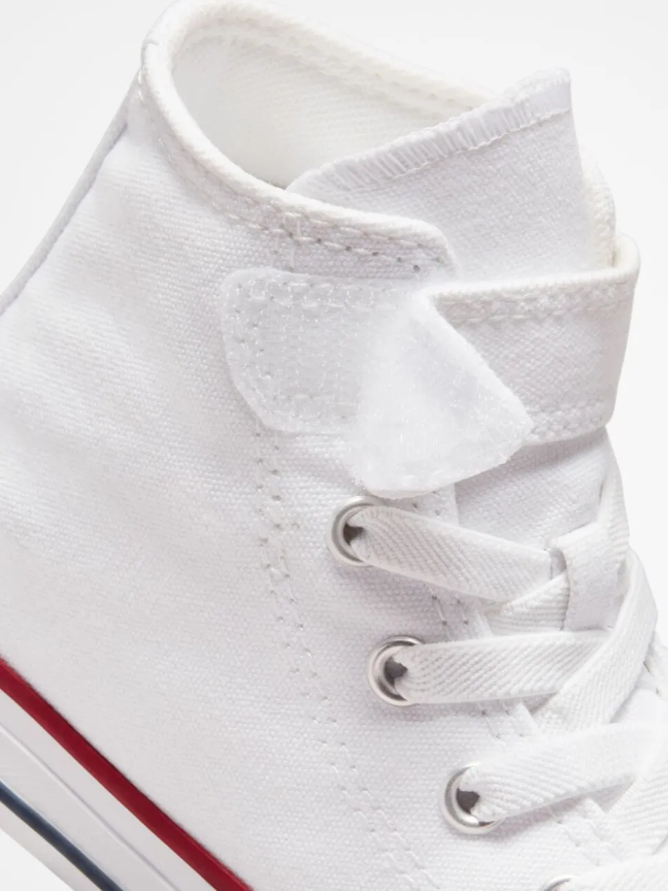 Converse White 1V High Top Junior Trainers