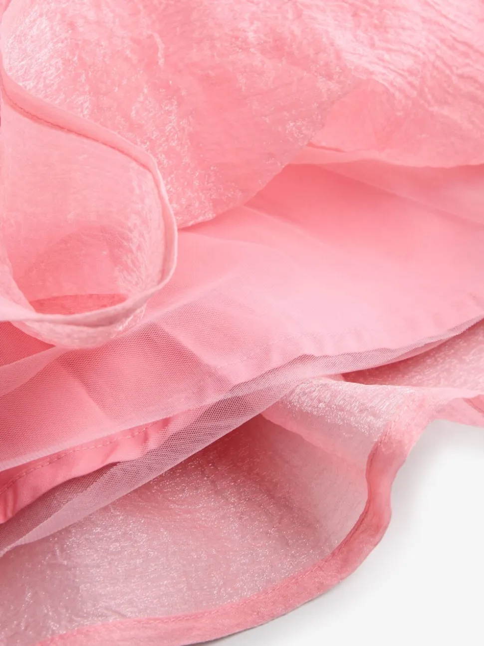 Coral Pink Occasion Top And Skirt Co-ord Set (3-16yrs)