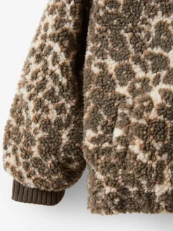 Cotton On Animal Teddy Bomber Jacket