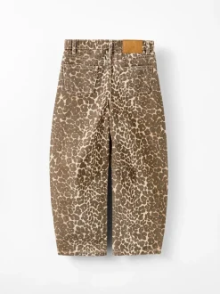 Cotton On Animal Unisex Barrel Leg Denim Jeans