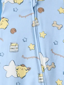 Cotton On Blue Hello Kitty Long Sleeve Zip Romper
