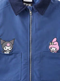 Cotton On Blue Hello Kitty Oversized Barn Jacket