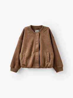 Cotton On Brown Oversized Bomber Jacket