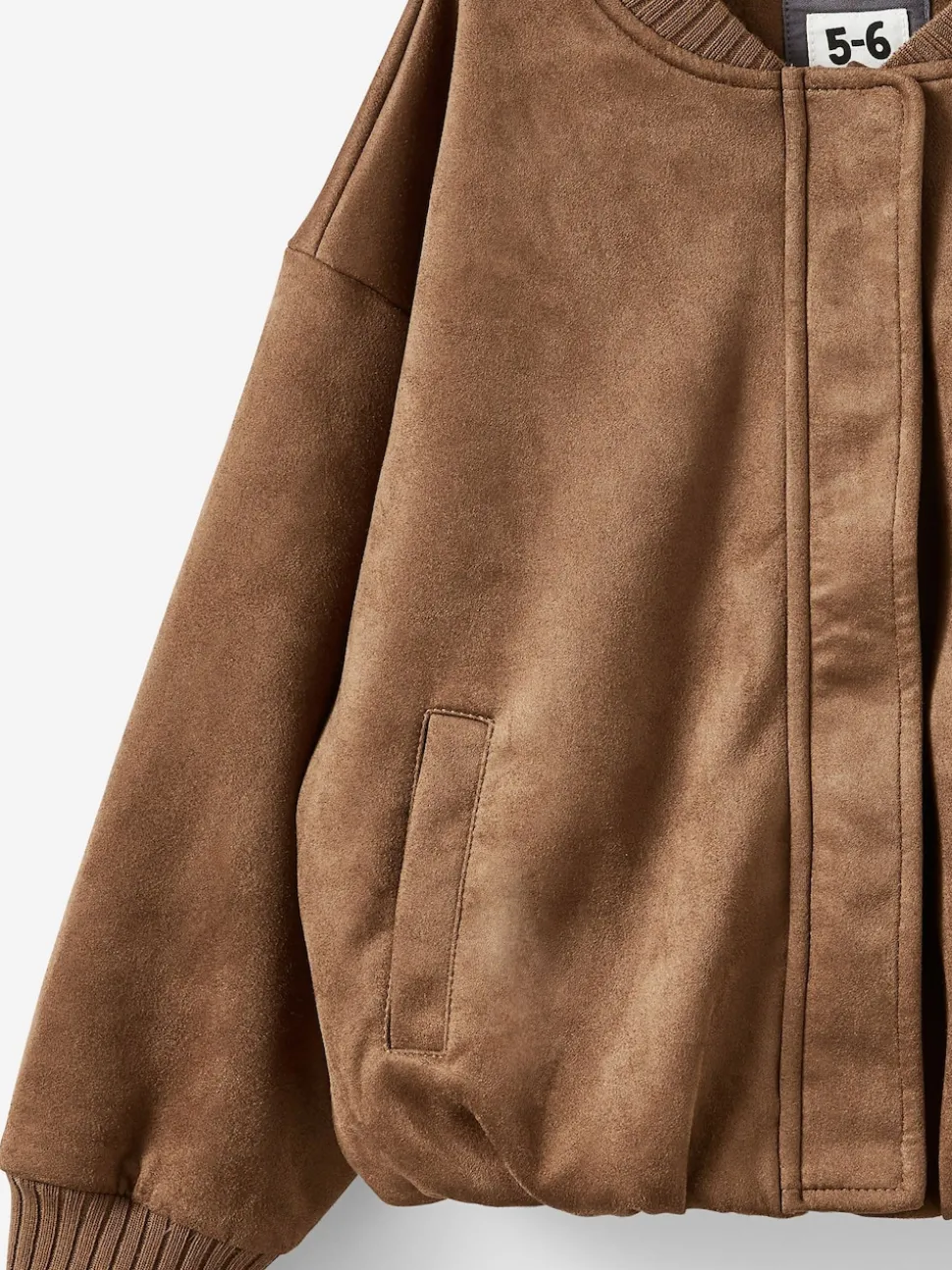 Cotton On Brown Oversized Bomber Jacket