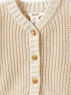 Cotton On Cream Harper Knit Cardigan