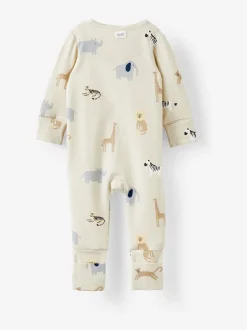 Cotton On Cream Long Sleeve Zip Romper