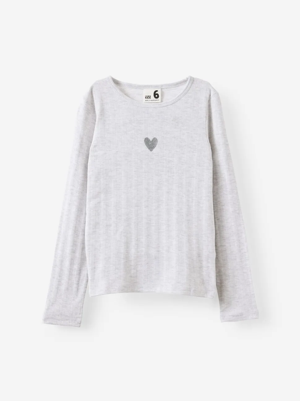 Cotton On Grey Jade Crew Top