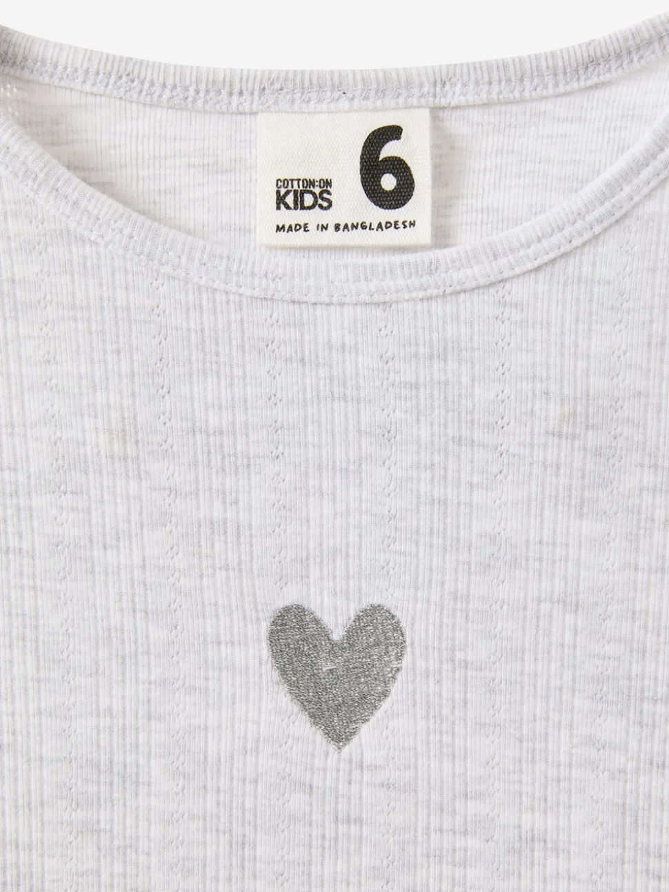 Cotton On Grey Jade Crew Top
