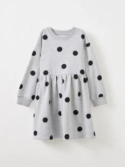 Cotton On Grey Sammy Long Sleeve Dress