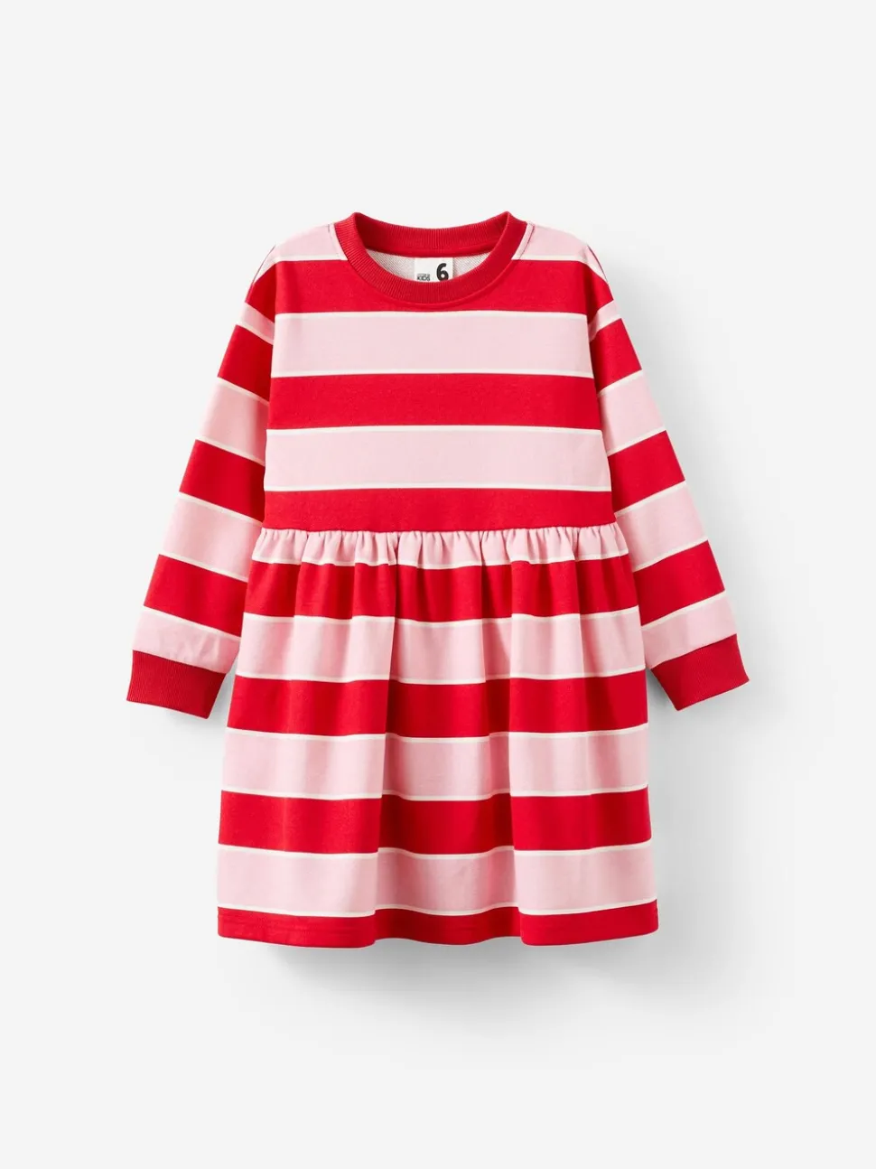 Cotton On Light Pink Sammy Long Sleeve Dress