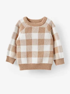 Cotton On Off White Raglan Knit Jumper