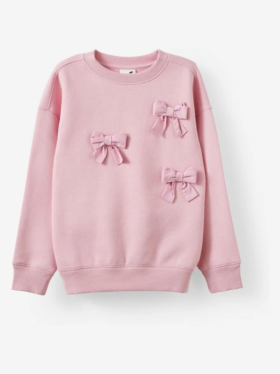 Cotton On Pink Sammy Oversized Crew Top