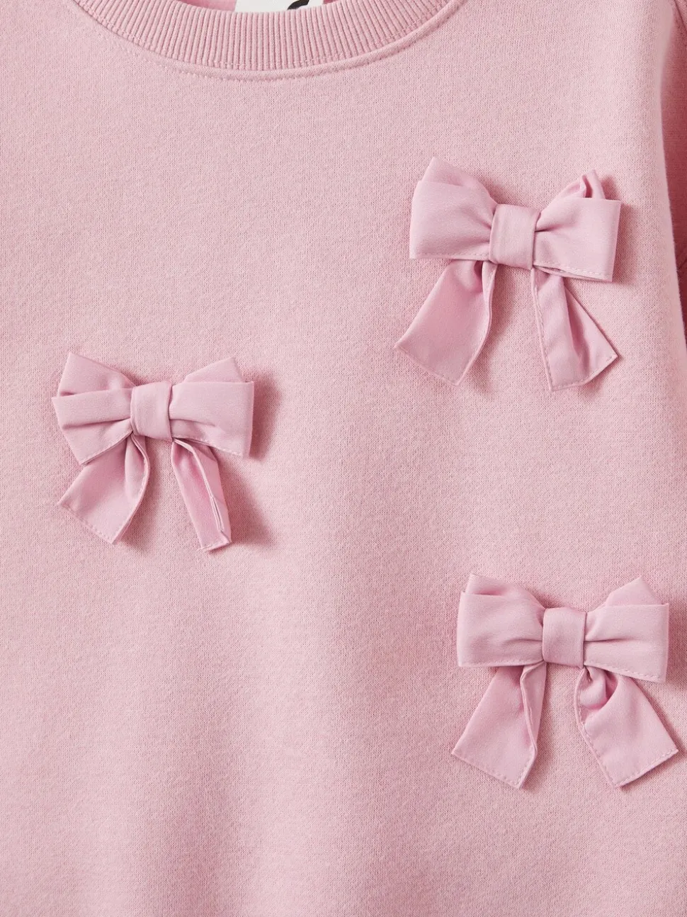 Cotton On Pink Sammy Oversized Crew Top