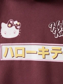 Cotton On Red Hello Kitty Sammy Oversized Hoodie